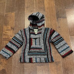 Baja Joe- Colorful Striped Kids Hoodie